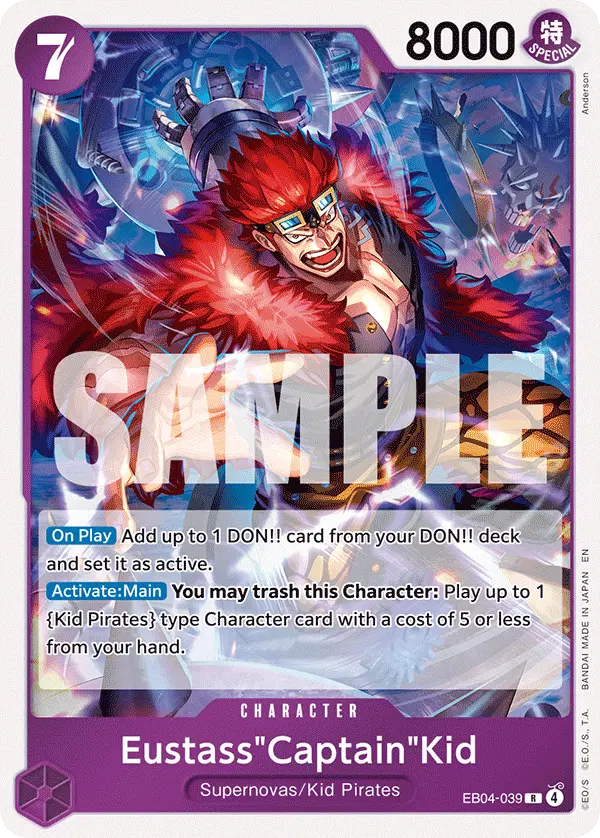 Eustass"Captain"Kid - EB04-039