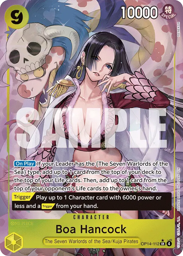 Boa Hancock - OP14-112 (Alternate Art)