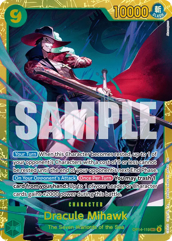Dracule Mihawk - OP14-119