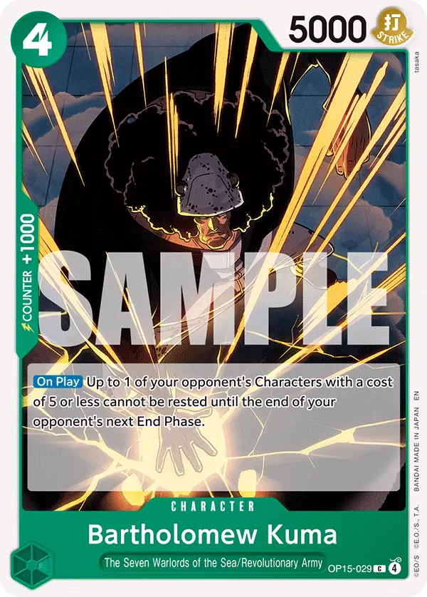 Bartholomew Kuma (OP15-029)
