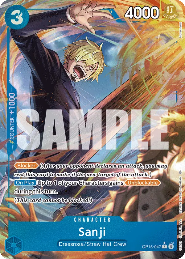 Sanji (OP15-047) (Alternate Art)