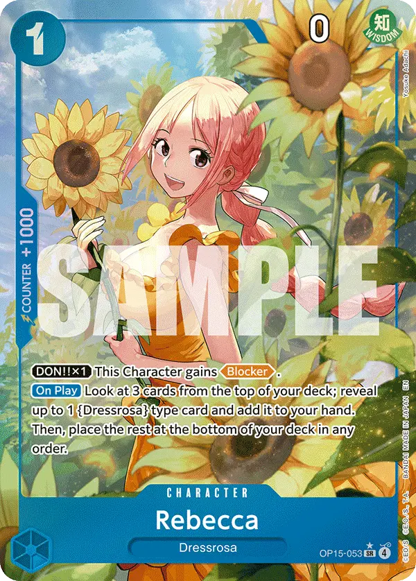 Rebecca (OP15-053) (Alternate Art)