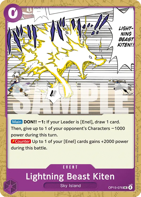 Lightning Beast Kiten