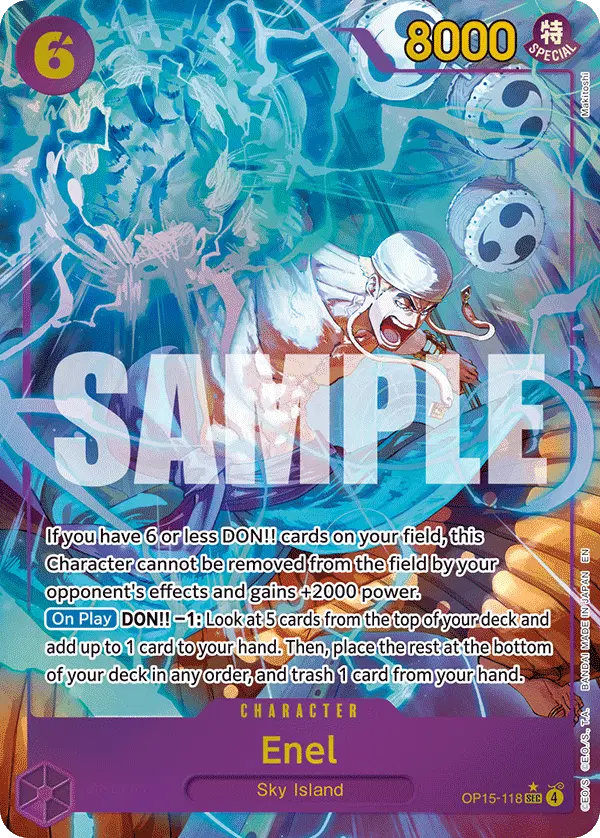 Enel (OP15-118) (Alternate Art)