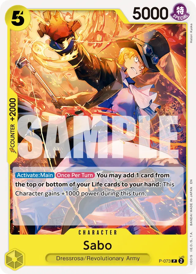 Sabo - P-073 (Pirate Foil)