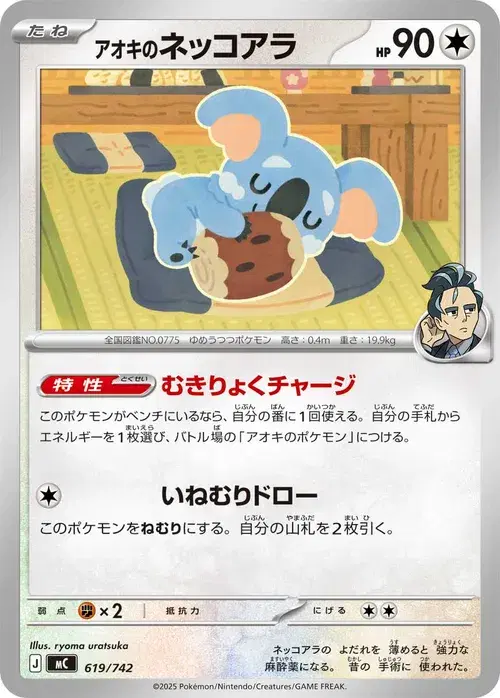 アオキのネッコアラ