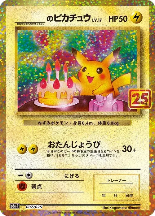 _______のピカチュウ