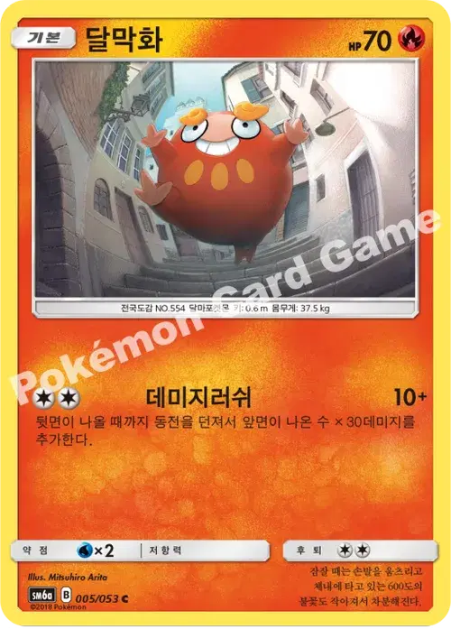 달막화