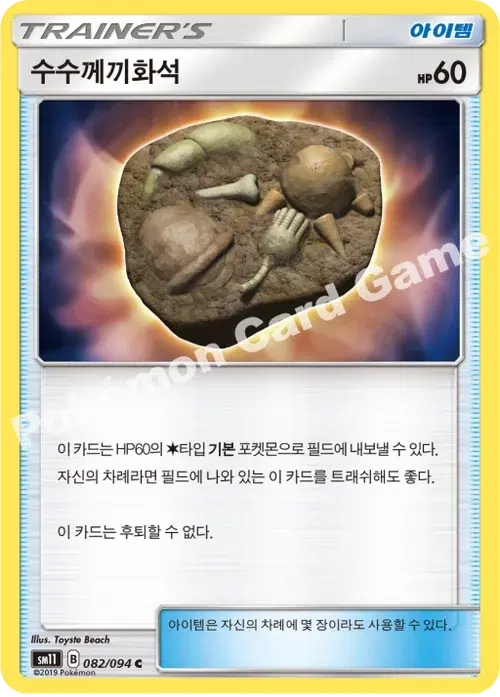 수수께끼화석