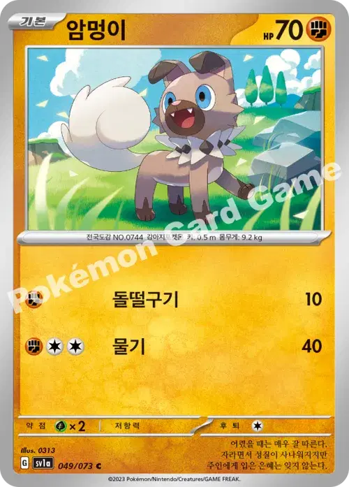 암멍이