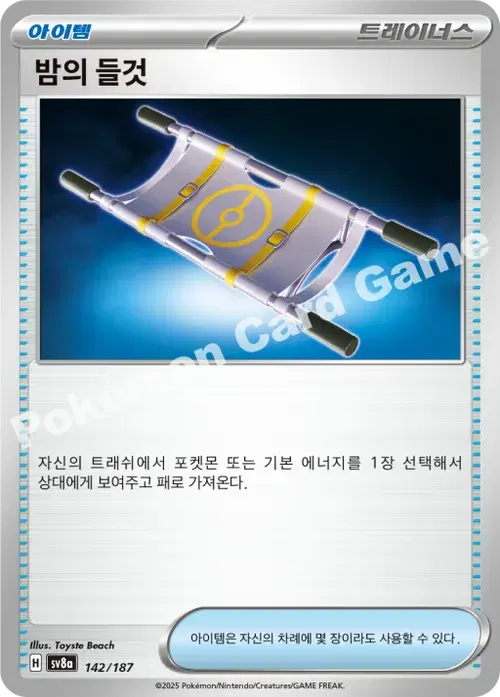 밤의 들것