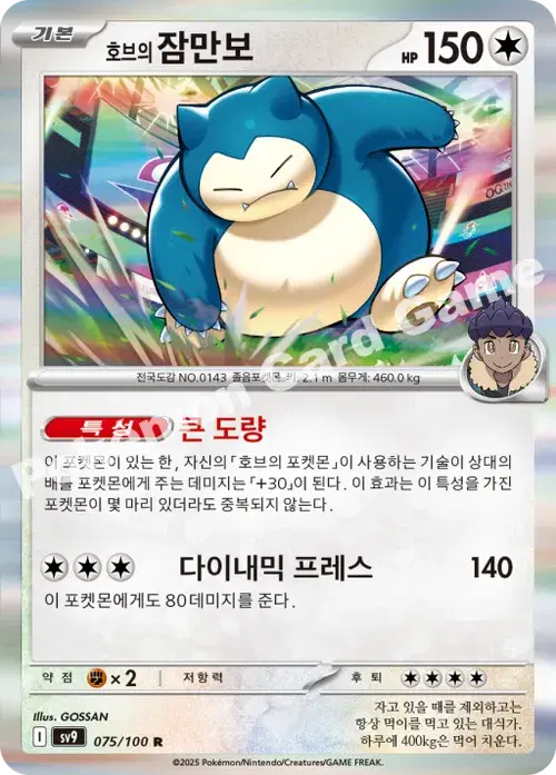 호브의 잠만보