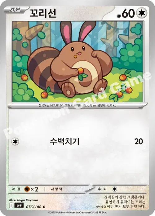 꼬리선