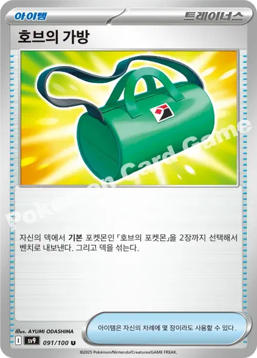호브의 가방