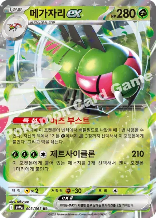 메가자리 ex