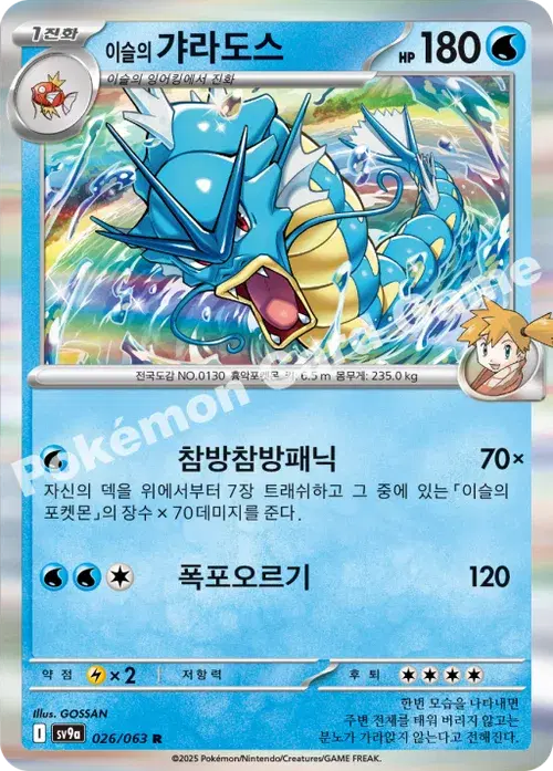 이슬의 갸라도스