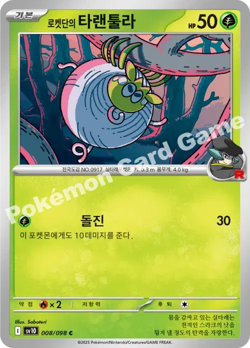 로켓단의 타랜툴라