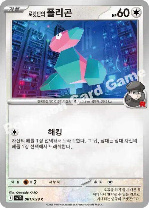 로켓단의 폴리곤