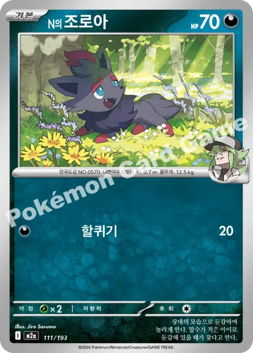 N의 조로아