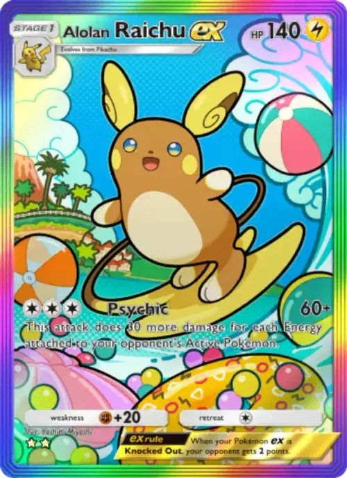 Alolan Raichu ex