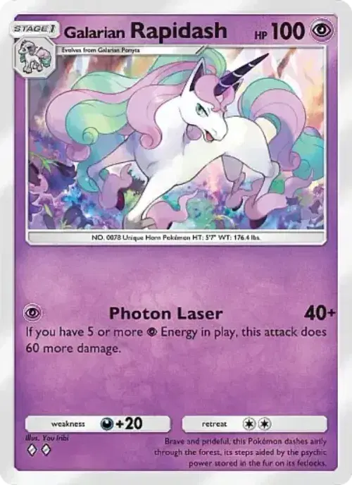 Galarian Rapidash