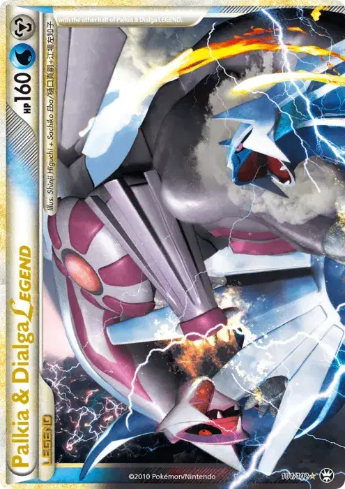 Palkia & Dialga LEGEND