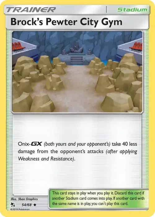 Brock’s Pewter City Gym