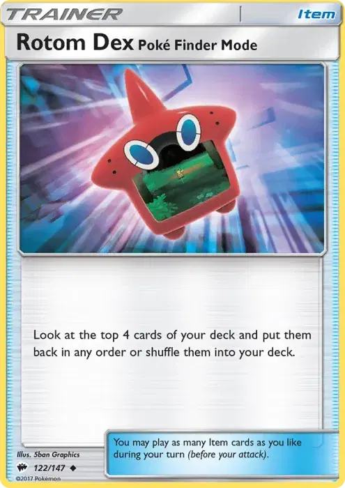 Rotom Dex—Poké Finder Mode