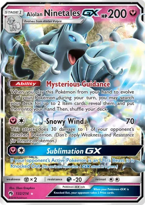 Alolan Ninetales GX