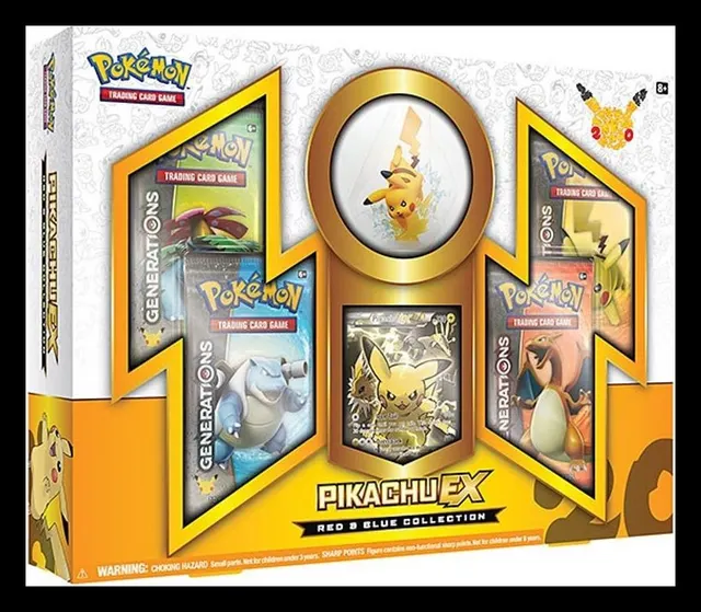 Red & Blue Collection [Pikachu EX]