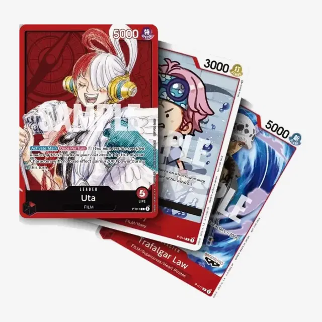 One Piece Film Red Uta Promo Pack
