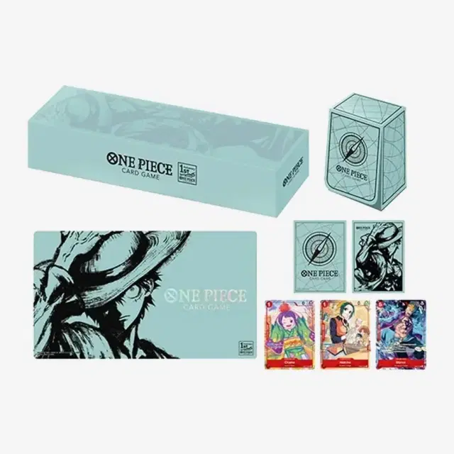 One Piece Card Game: Japanese 1st Anniversary Set (Sealed Promotional Bundle)