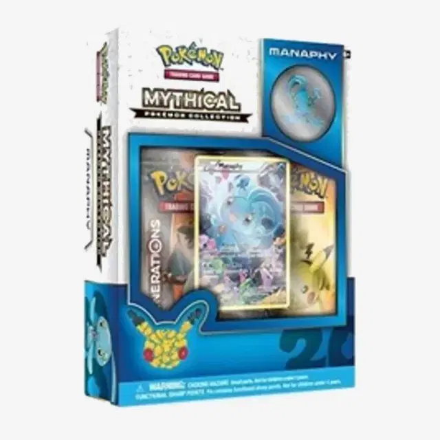 Mythical Pokemon Collection Box [Manaphy]