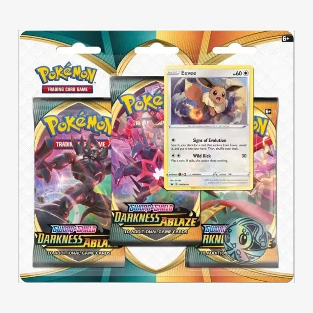 Darkness Ablaze 3 Pack Blister [Eevee]