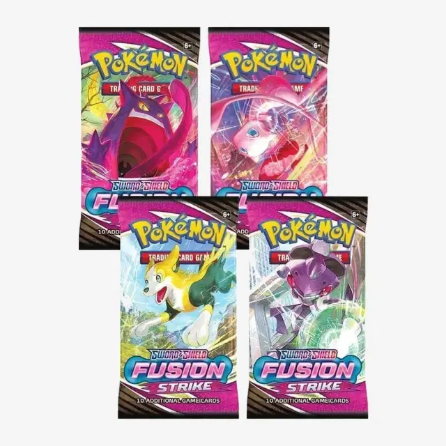 Fusion Strike Booster Pack Art Bundle [Set of 4]