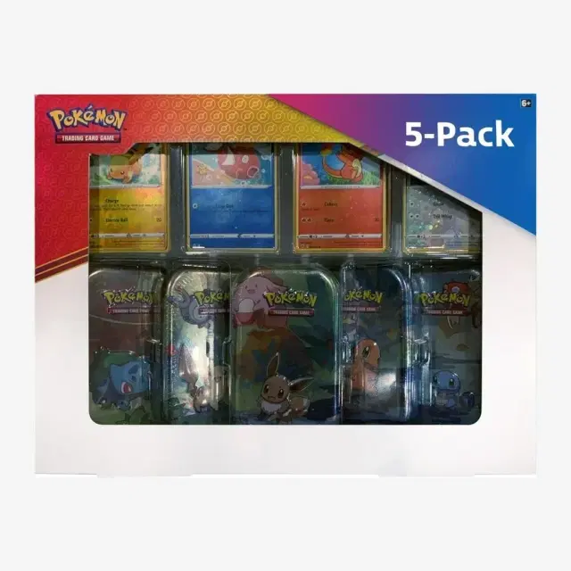 Kanto Friends Mini Tins 5-Pack