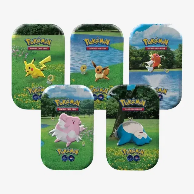 Pokemon GO Mini Tin [Set of 5]