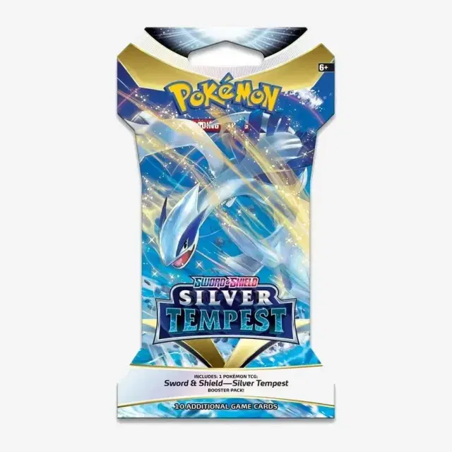 Silver Tempest Sleeved Booster Pack