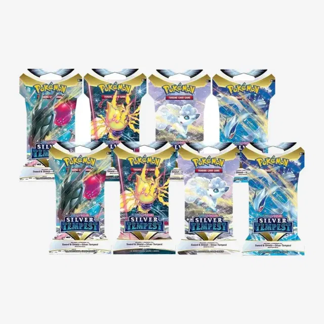 Silver Tempest Sleeved Booster Pack Bundle [Set of 8]