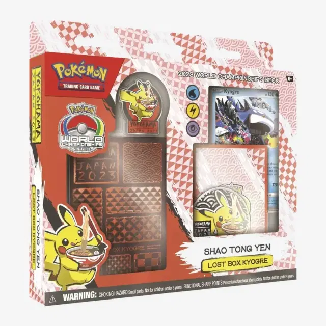 2023 World Championship Deck: Shao Tong Yen (Lost Box Kyogre)