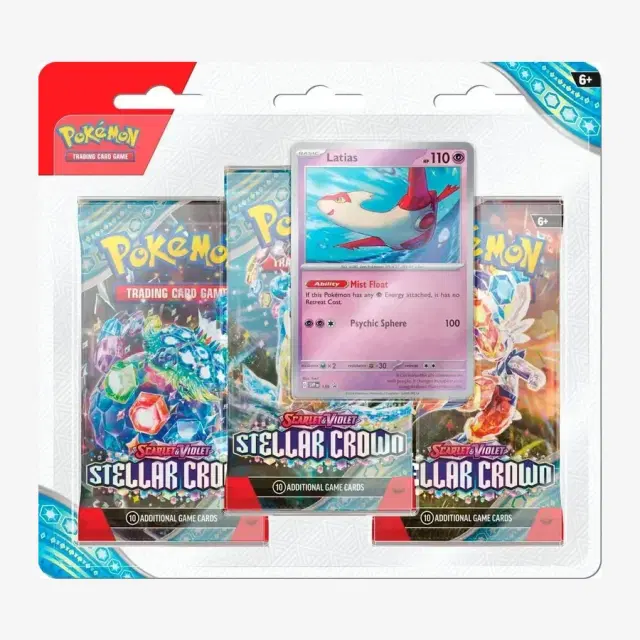 Stellar Crown 3 Pack Blisters [Latias]