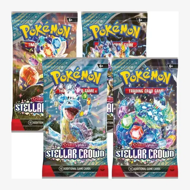 Stellar Crown Booster Pack Art Bundle [Set of 4]