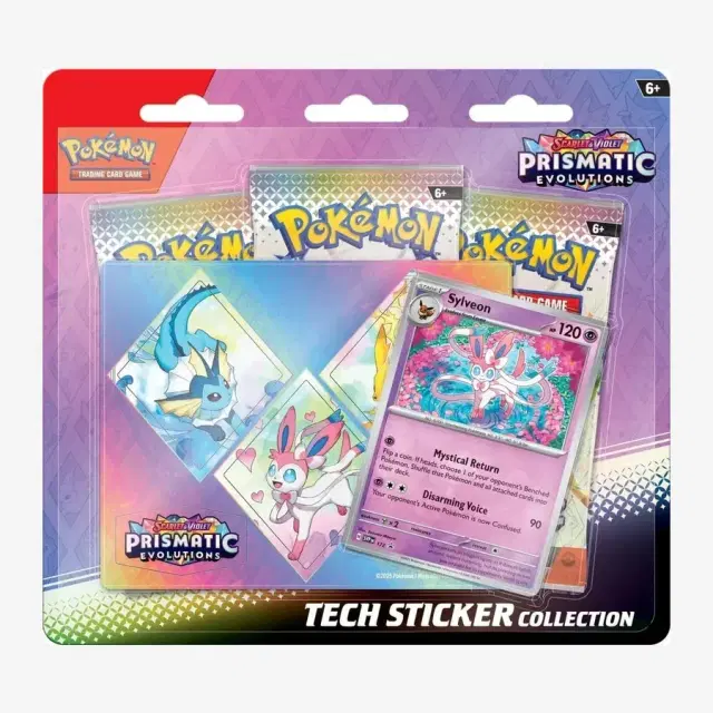 Prismatic Evolutions Tech Sticker Collection [Sylveon]
