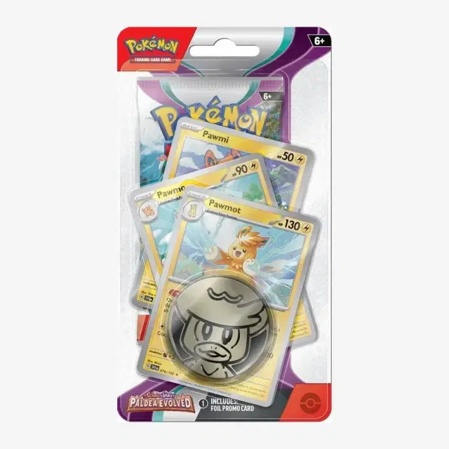 Paldea Evolved Premium Checklane Blister [Pawmot]