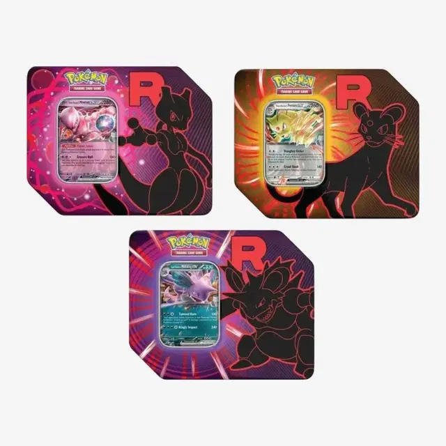Team Rocket Tin [Set of 3]