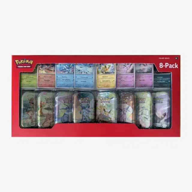 Costco Prismatic Evolutions 8-Pack Mini Tins
