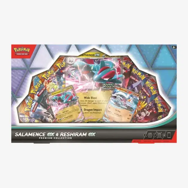Salamence ex & Reshiram ex Premium Collection