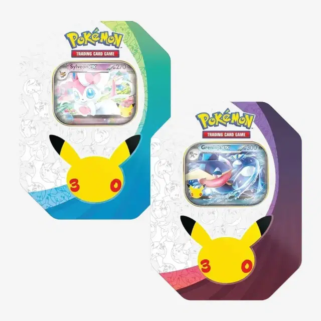 30th Celebration ex Tin [Set of 2]