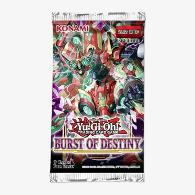 Burst of Destiny Booster Pack [1st Edition]