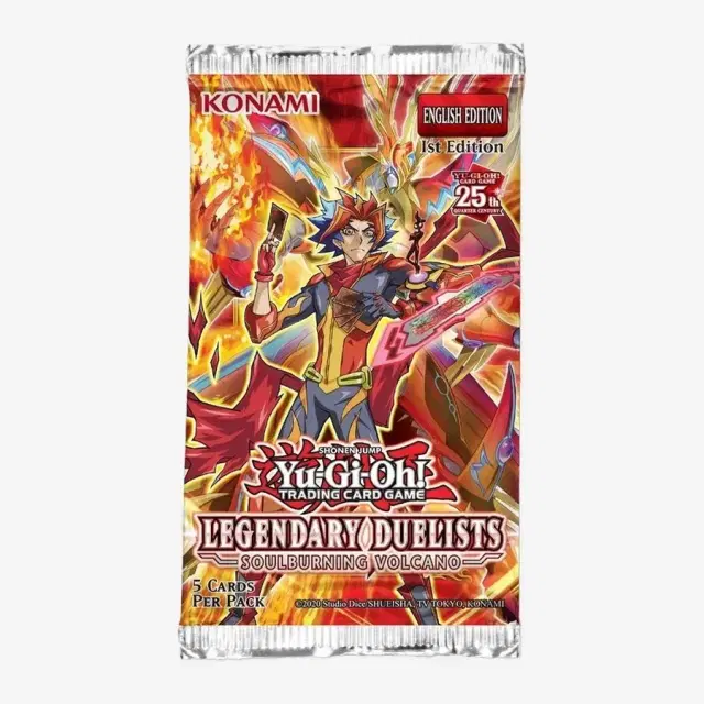 Legendary Duelists: Soulburning Volcano Booster Pack [1st Edition]